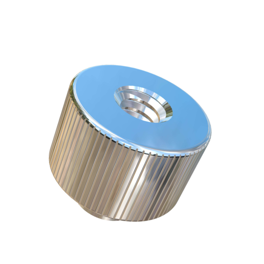 Titanium #10-24 UNC Allied Titanium Thumb Nut with 1/2 inch knob